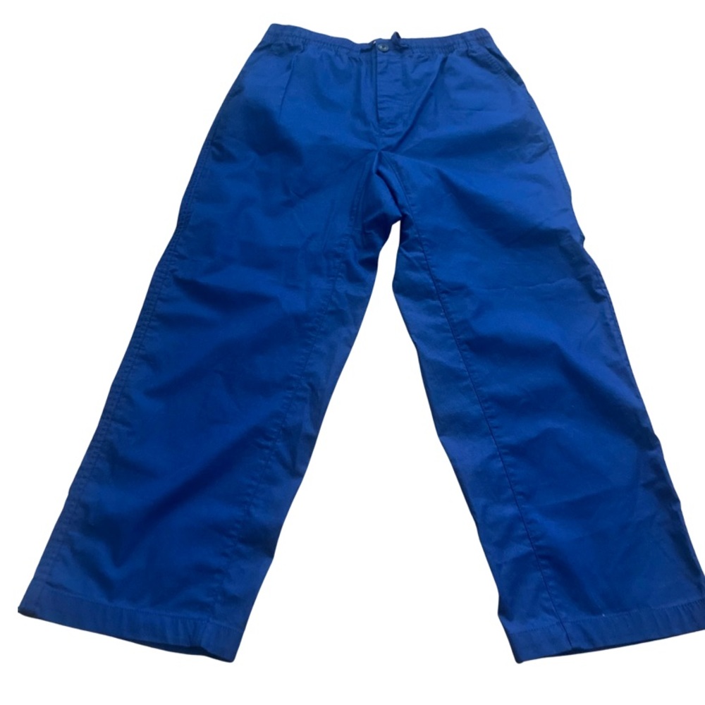NWT Club Monaco Men’s Resort Cotton Pants in Navy/Bleu Marine Sz Medium - Picture 2 of 9
